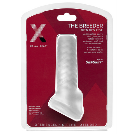 Penishülle Breeder Durchsichtig 10 x Ø 3,7 cm