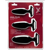 Analplug-Set Starter mit Fingergriff Schwarz