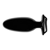 Analplug mit Fingergriff Schwarz 13 x Ø 5,8 cm