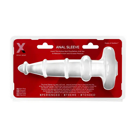 Analplug mit Penishülle Schwarz 18 cm