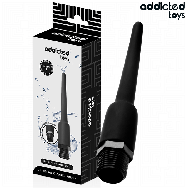 Analplug Anal Cleaner mit Universaladapter Modell 1 14,8 x 2,3 cm
