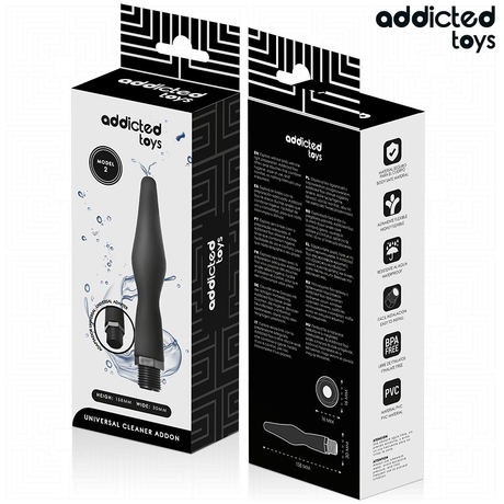 Analplug Anal Cleaner mit Universaladapter Modell 2 15,8 x 3 cm.6
