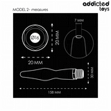 Analplug Anal Cleaner mit Universaladapter Modell 2 15,8 x 3 cm.4