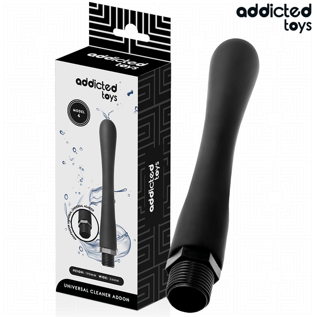 Analplug Anal Cleaner mit Universaladapter Modell 4 19 x 2,6 cm