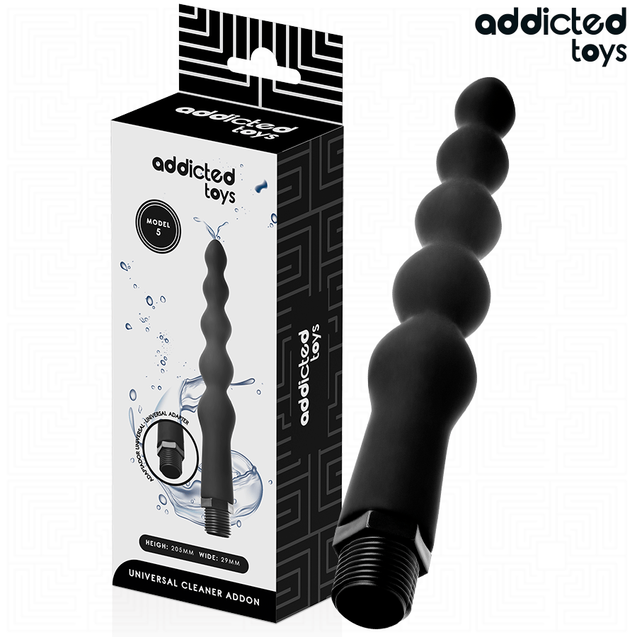 Analplug Anal Cleaner mit Universaladapter Modell 5 20,5 x 2,9 cm