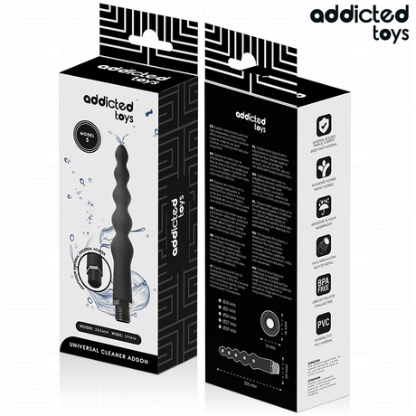 Analplug Anal Cleaner mit Universaladapter Modell 5 20,5 x 2,9 cm.6
