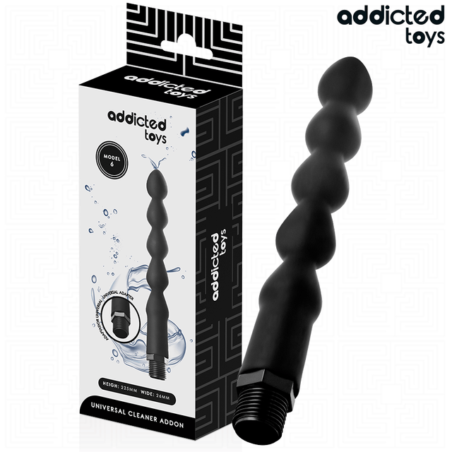 Analplug Anal Cleaner mit Universaladapter Modell 6 22,5 x 2,6 cm