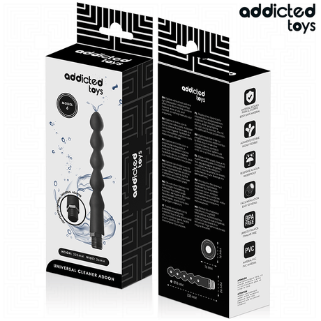 Analplug Anal Cleaner mit Universaladapter Modell 6 22,5 x 2,6 cm.6