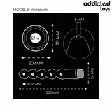Analplug Anal Cleaner mit Universaladapter Modell 6 22,5 x 2,6 cm.4