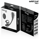 Addicted Toys – Analplug mit Vibration, 360°-Wellung und Hodenstimulator