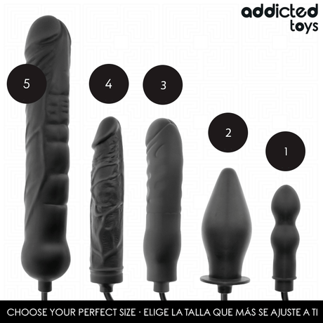 Addicted Toys - Aufblasbarer Analstupf Modell 1
