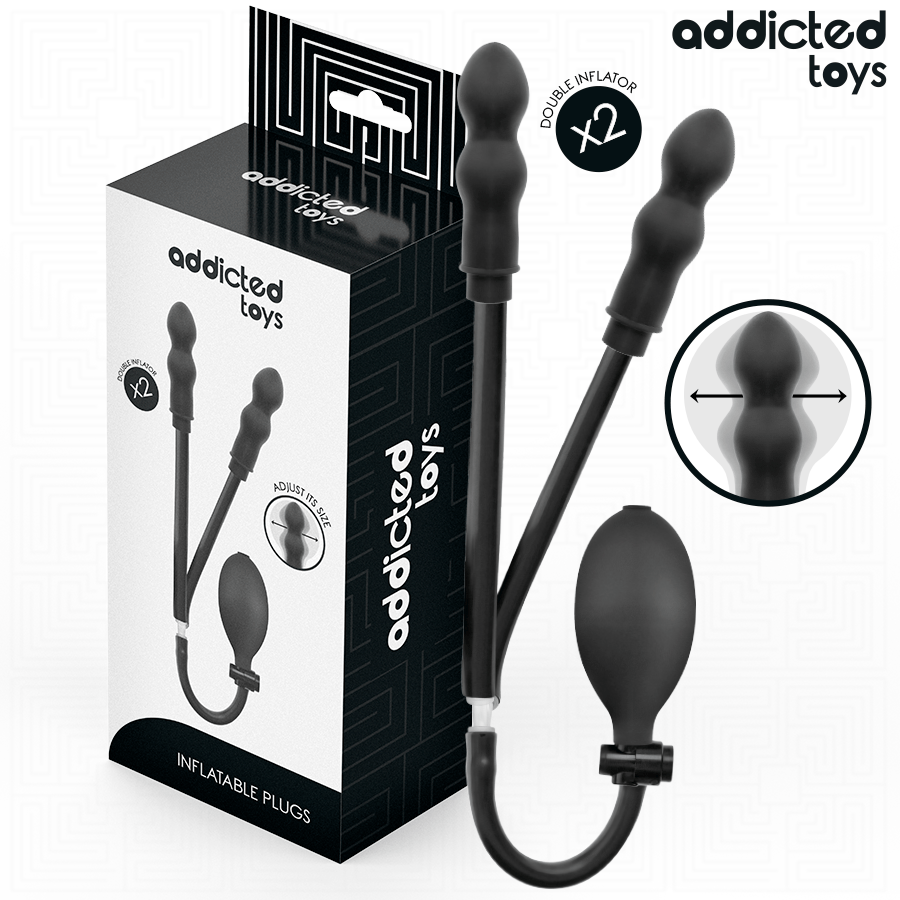 Addicted Toys - Aufblasbarer Doppel-Antisklopf Modell 1