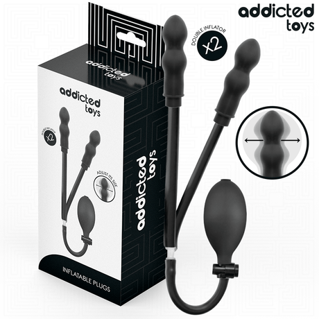Addicted Toys - Aufblasbarer Doppel-Antisklopf Modell 1