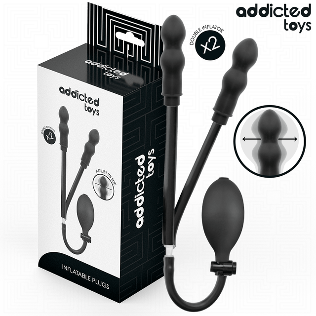 Addicted Toys - Aufblasbarer Doppel-Antisklopf Modell 1