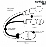 Addicted Toys - Aufblasbarer Doppel-Antisklopf Modell 1