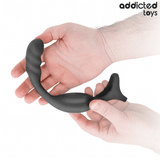 Penisring Doppelter Prostata-Cockring mit Fernbedienung Schwarz.1