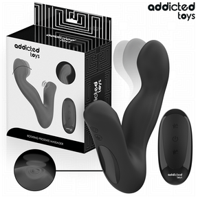 Addicted Toys – Oszillierender Prostatamassagegerät mit Pulsationsmodus-Fernbedienung