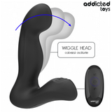 Addicted Toys – Oszillierender Prostatamassagegerät mit Pulsationsmodus-Fernbedienung