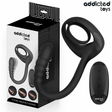 Penisring P-Spot vibrierender Cockring mit Fernbedienung Schwarz Ø 6,8 cm