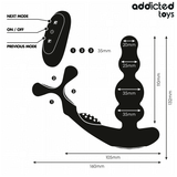 Addicted Toys – Rotierender Prostatamassagegerät mit Fernbedienung