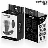 Addicted Toys - Rotierender Vibrierender Analstecker mit Fernbedienung