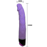 Adour Club Realistischer Vibrator Flieder 23 x 3,6 cm – Ansicht 3