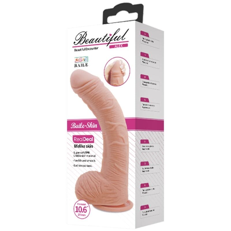 Alex Realistischer Dildo 28,2 x 6,6 cm – Ansicht 13