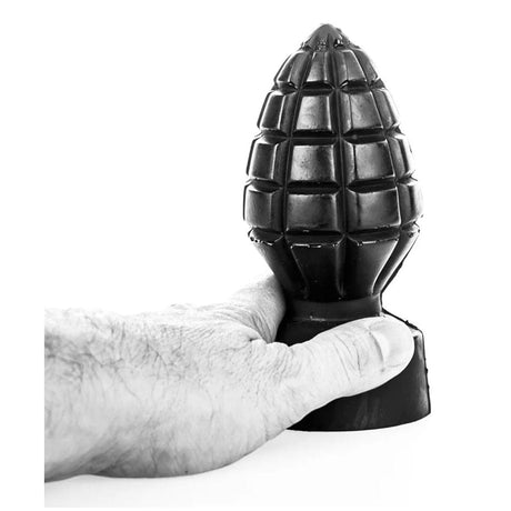 All Black Andreas Buttplug 15 x 6 cm