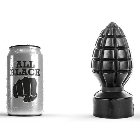 All Black Andreas Buttplug 15 x 6 cm