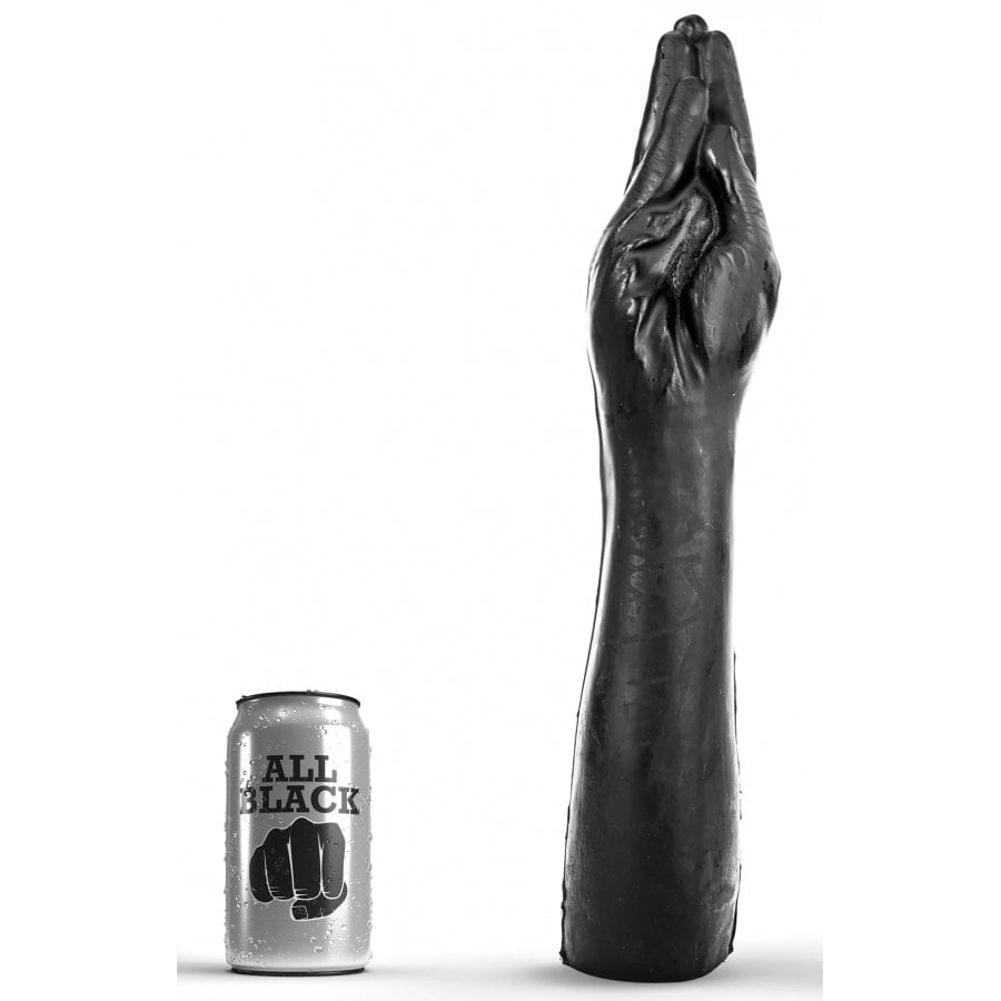 All Black Army Fist Dildo 37 x 7 cm