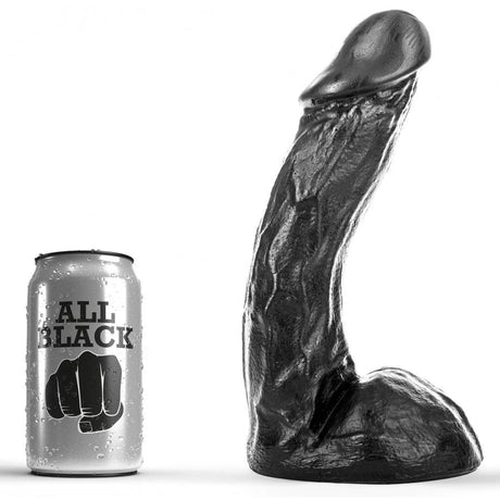 All Black Ben Dildo 23 x 5 cm