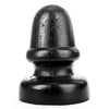 All Black Big Bang anal plug 23 x 13.5 cm