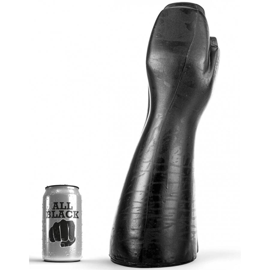 All Black Big Prank Fistingdildo 39 x 16 cm