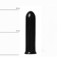All Black Bolzen Dildo klein 19 x 4,5 cm