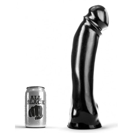 All Black Bullet Dildo 33 x 7 cm