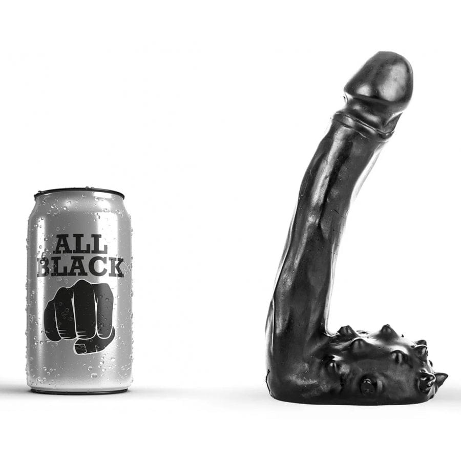 All Black Burkhard Dildo 18,5 x 3 cm