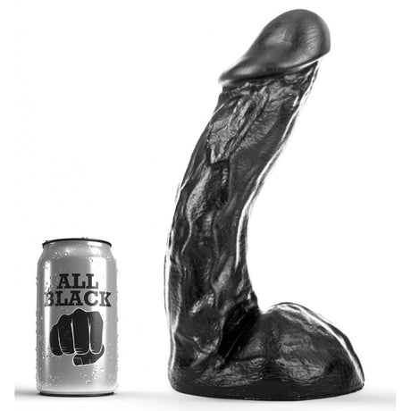 All Black Dildo Jan 27,5 x 5,5 cm