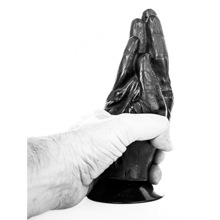 All Black Handy Dildo Fist 16 x 6 cm