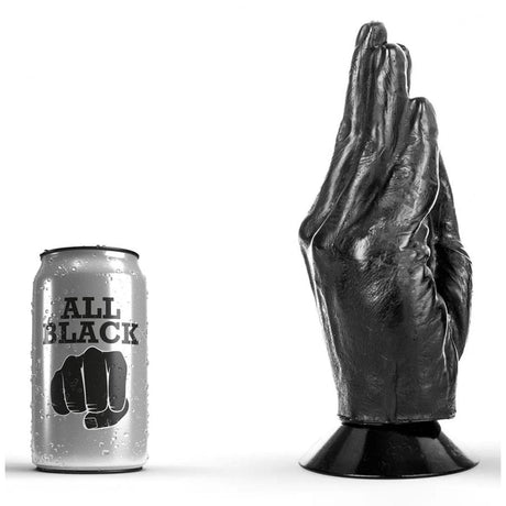 All Black Handy Dildo Fist 16 x 6 cm