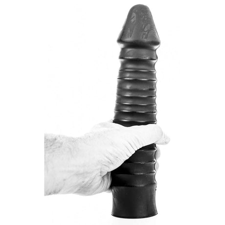 All Black Head Dildo 26 x 5 cm