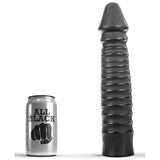 All Black Head Dildo 26 x 5 cm
