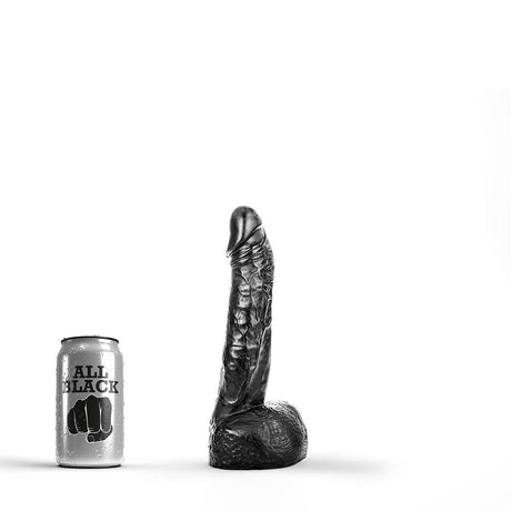 All Black Hot Dildo 22 x 4,5 cm