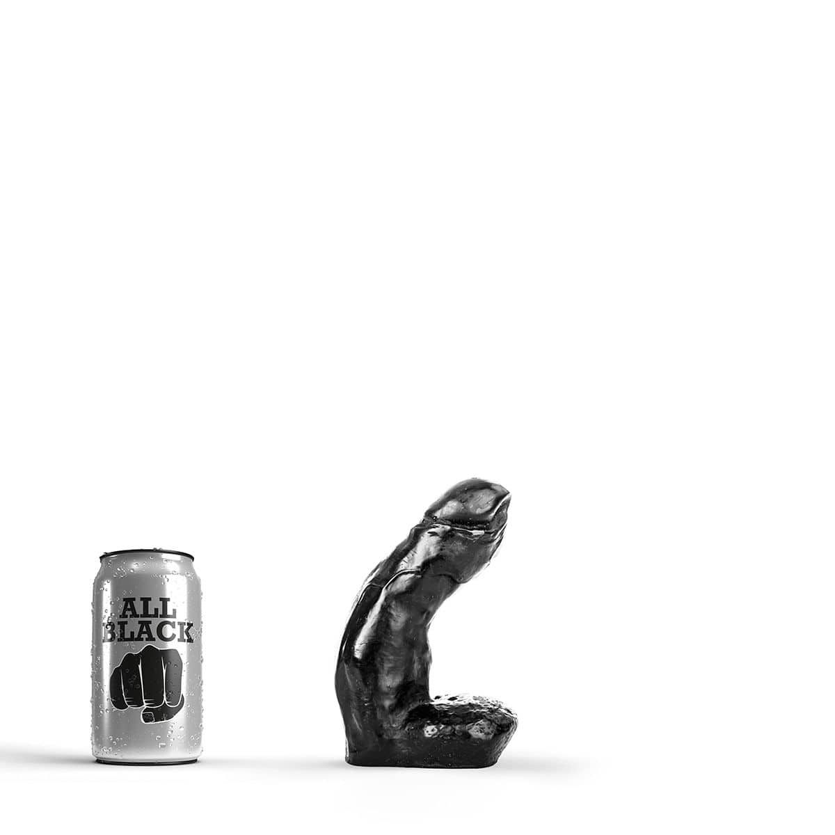 All Black Jason Dildo 15 x 4 cm