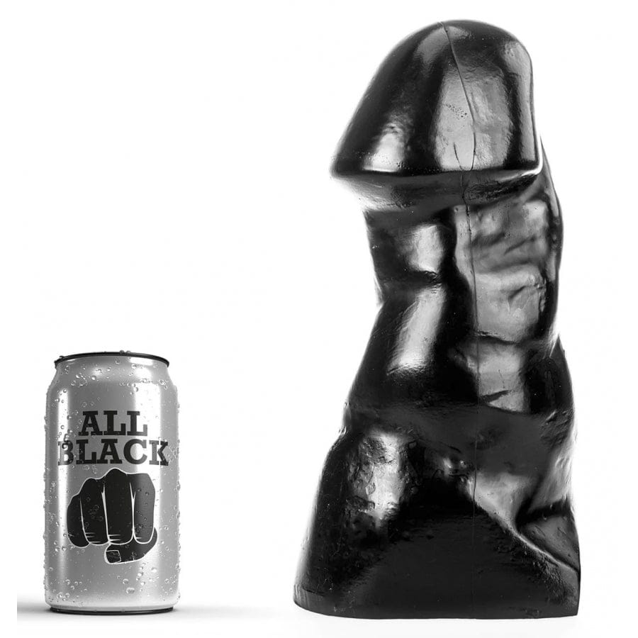 All Black Konrad Dildo 25 x 9,5 cm