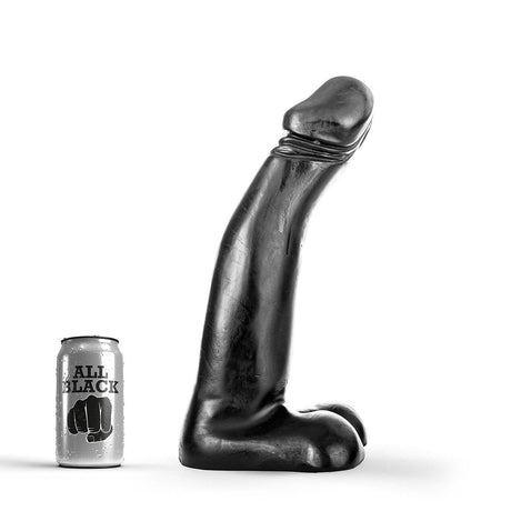 All Black Long Jonny Dildo 35 x 5,5 cm