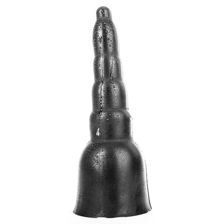 All Black Lutger Dildo, 34 x 11 cm