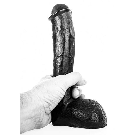 All Black Pisa Dildo 23 x 4,5 cm
