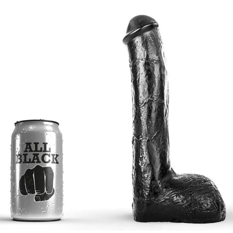 All Black Pisa Dildo 23 x 4,5 cm