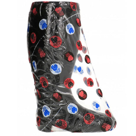 All Black - Riesiger Weicher Fistingstiefel 31 cm