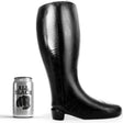 All Black - Riesiger Weicher Fistingstiefel 31 cm